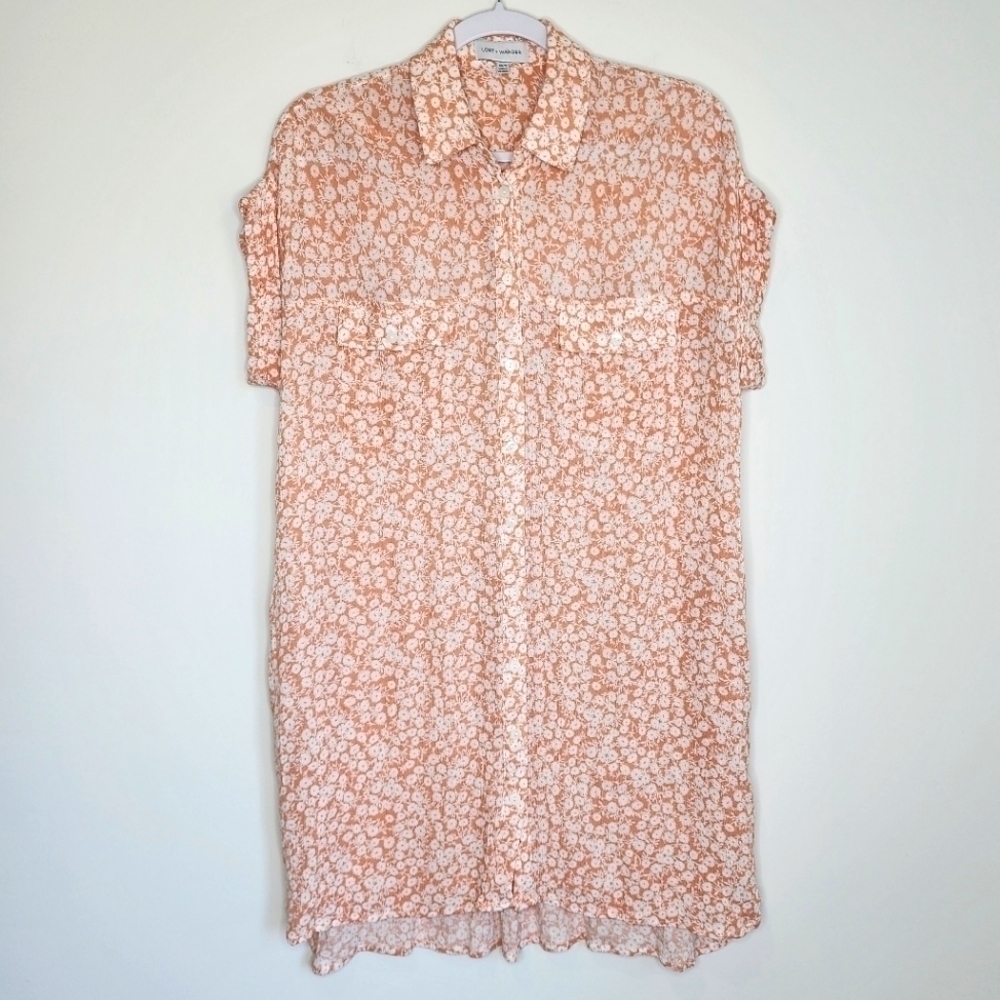 Lost + Wander Pick Me In The Desert Tunic Top Floral XS/S